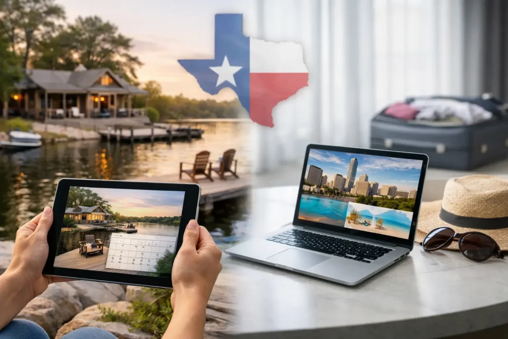 Owner Booking Versus Travel Sites in Texas