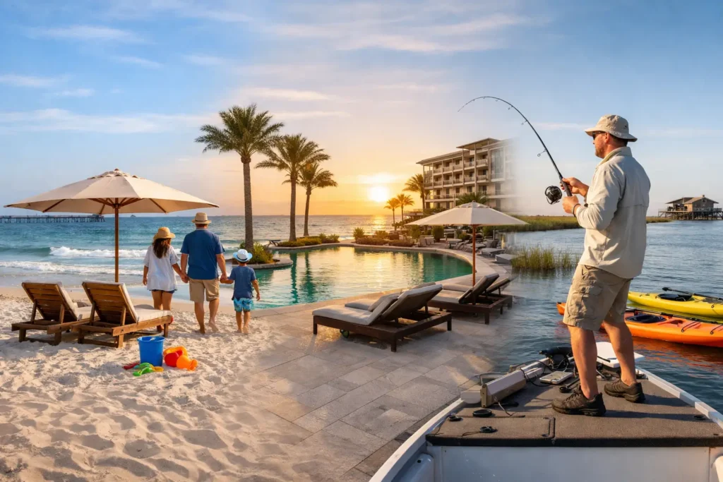Where to Stay on Texas Coast by Trip Type